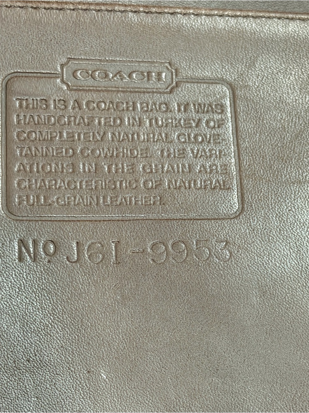 Vintage Coach 9953 Helen Legacy Leather Bucket Bag in Mahogany - Picture 8 of 9